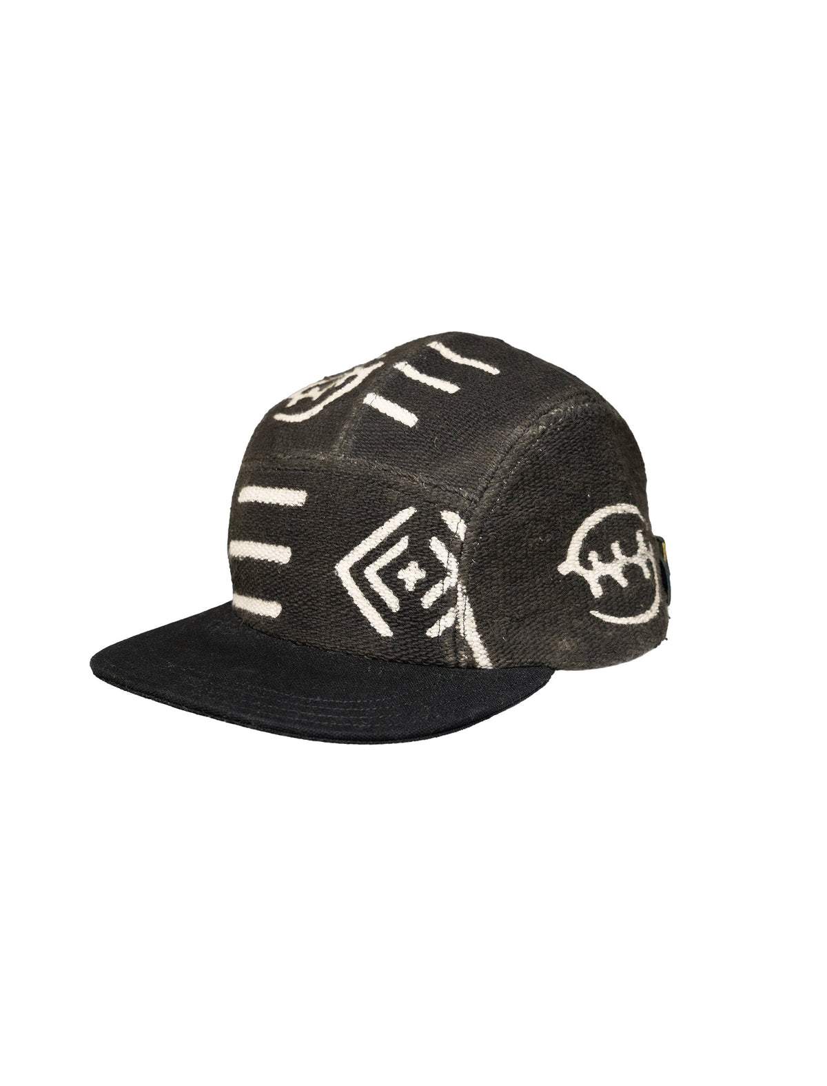temi-oc-hat-002- bōgōlan + adinkra // 5-panel // one-of-one