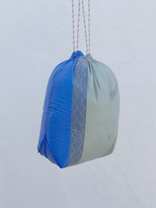 stuff sack - upcycled spinnaker