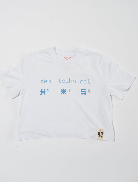 Field Tee - white