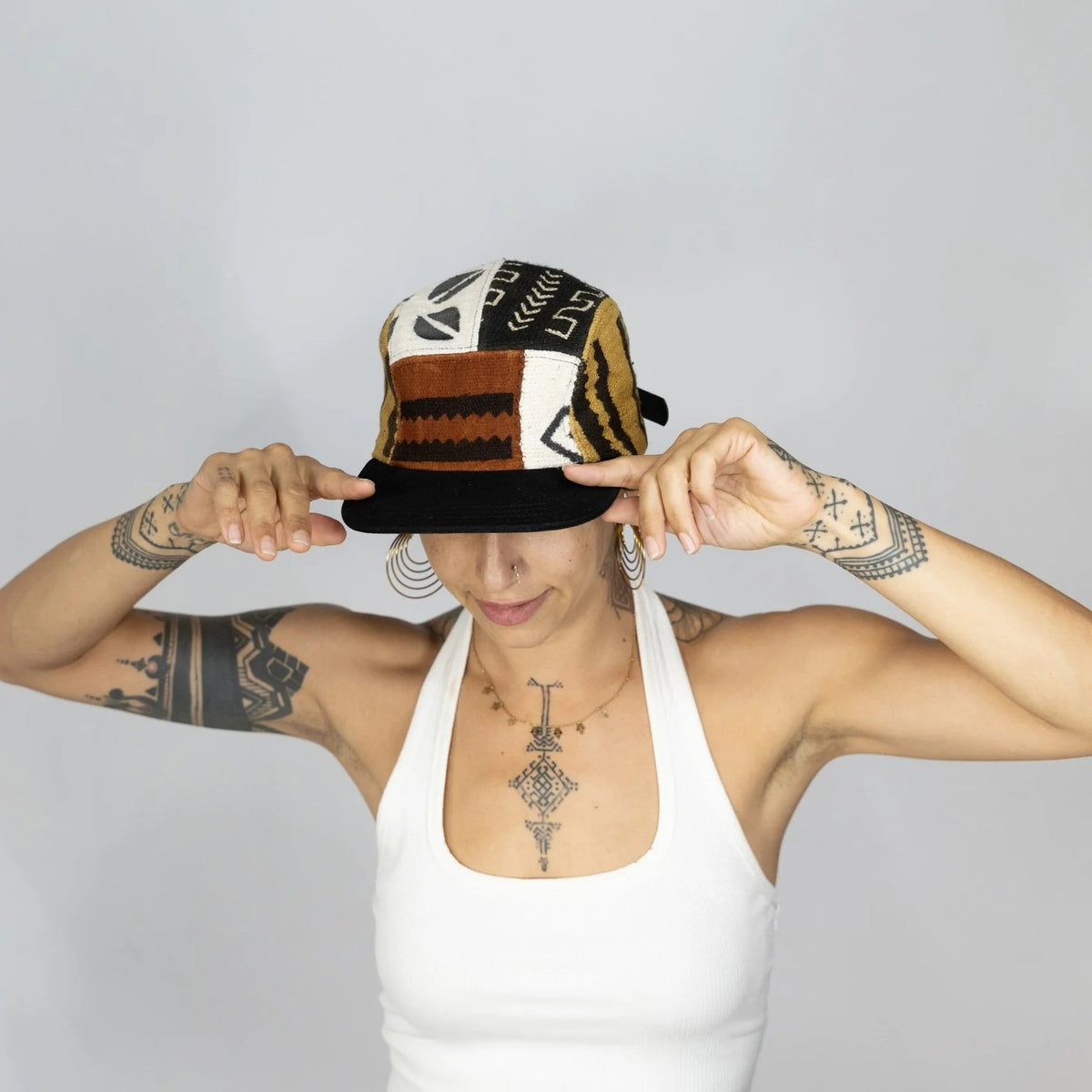 temi-oc-hat-010 - bōgōlan // 5-panel // one-of-one