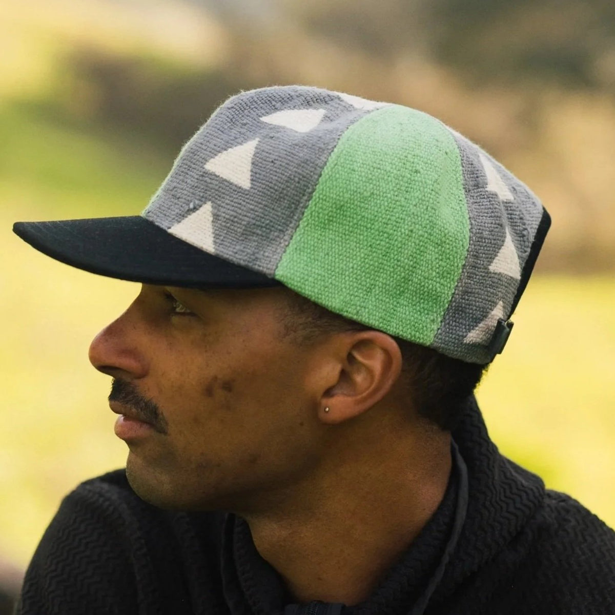 temi-oc-hat-001 - bōgōlan // 6-panel // one-of-one (Copy)
